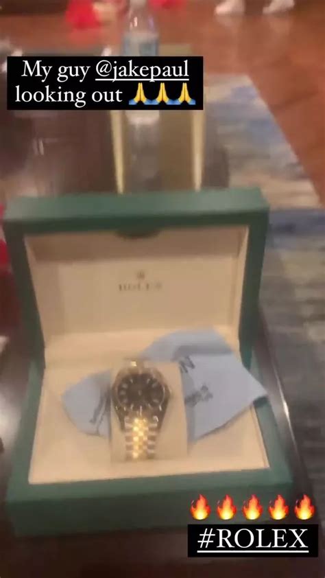 jake paul rolex woodley|Jake Paul gifts coach £9,000 Rolex ahead of Tyron Woodley .